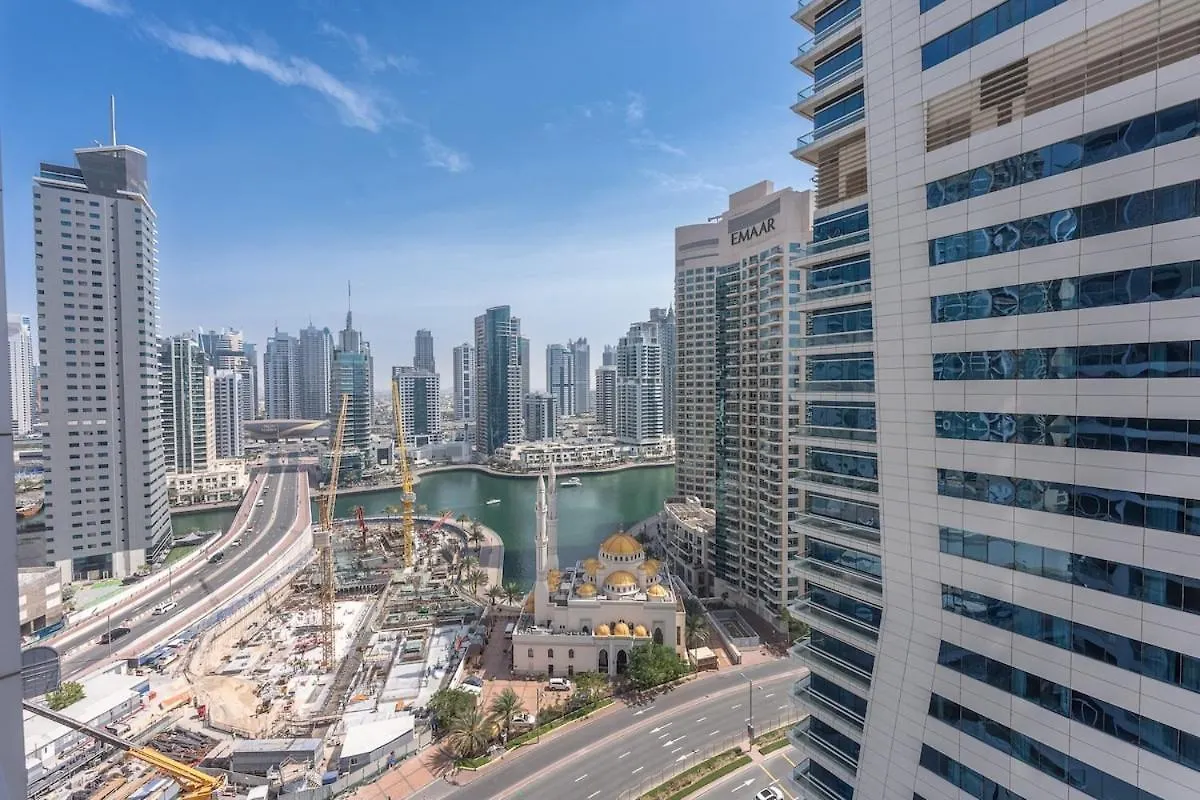 Apartmán Opulent 3Br With Modern Touches In Jbr Dubaj